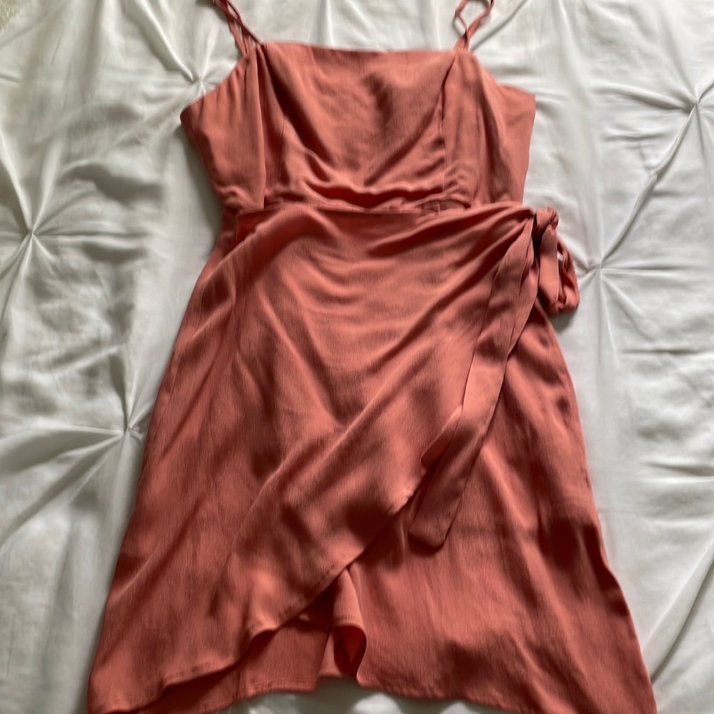 Peach sundress